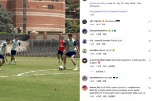 国米在加州大学洛杉矶分校备战世俱杯，三冠王赛季也曾在这训练图片